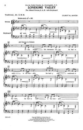 Gilbert M. Martin: Lonesome Valley