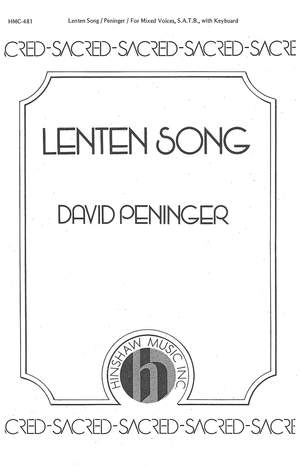 David Peninger: Lenten Song