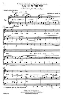 William Henry Monk: Abide With Me