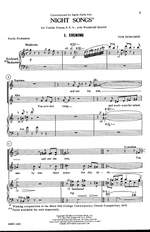 Tom Benjamin: Night Songs Product Image