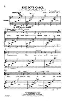 Gilbert M. Martin: The Love Carol