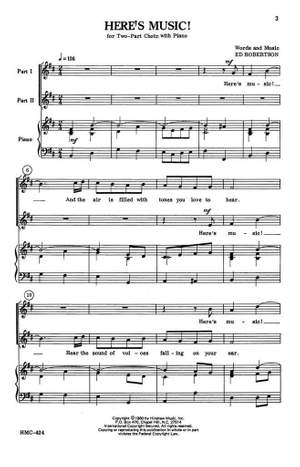 Edwin Robertson: Here's Music