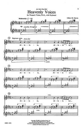 Gilbert M. Martin: Heavenly Voices