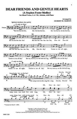 Stephen Foster: Dear Friends And Gentle Hearts