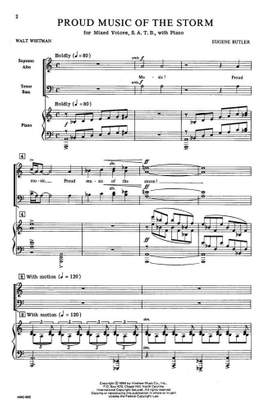Eugene Butler: Proud Music Of The Storm