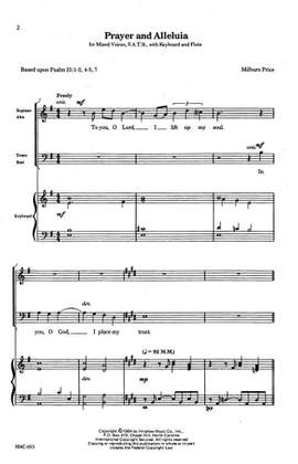Milburn Price: Prayer and Alleluia