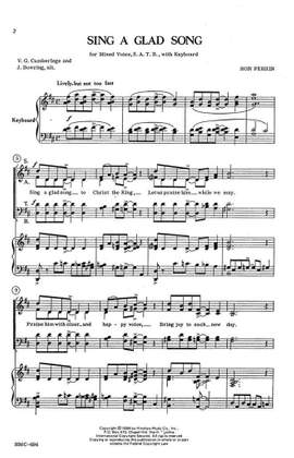 Ronald Perrin: Sing A Glad Song