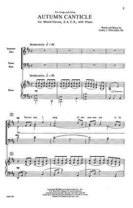 Carl Nygard: Autumn Canticle