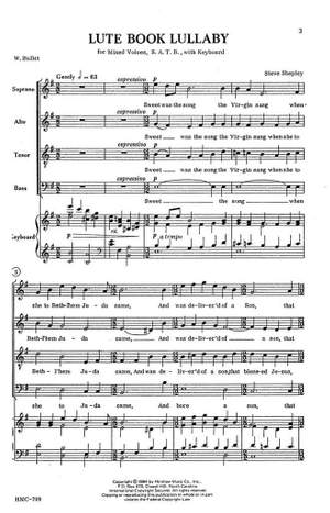 Steve Shepley: Lute Book Lullaby