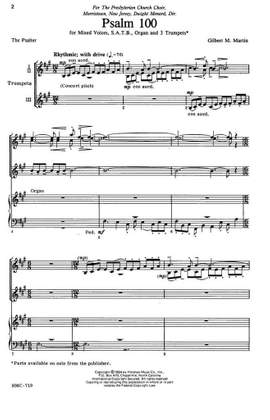 Gilbert M. Martin: Psalm 100