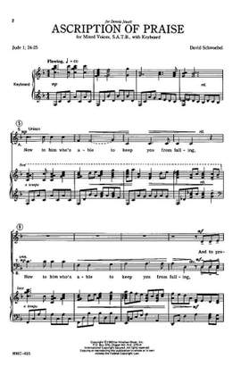 David Schwoebel: Ascription Of Praise