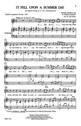Walford Davies: It Fell upon a Summer Day