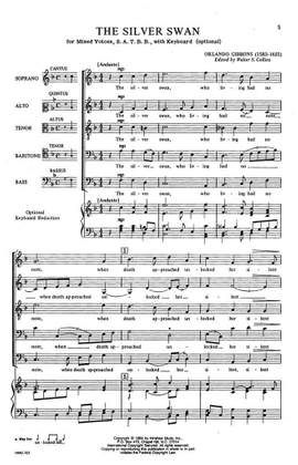 Orlando Gibbons: The Silver Swan