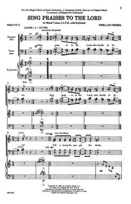 Emma Lou Diemer: Sing Praises to the Lord