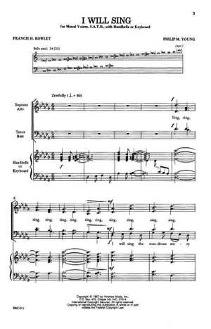 Philip M. Young: I Will Sing