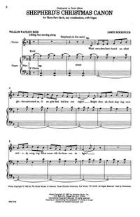 James Boeringer: Shepherd's Christmas Canon