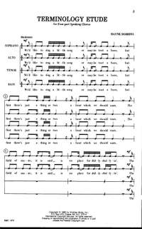 Bayne Dobbins: Terminology Etude