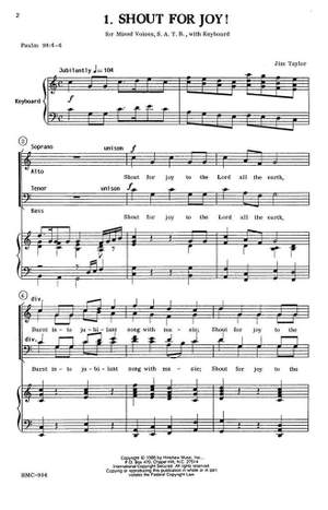 Jim Taylor: Shout For Joy!