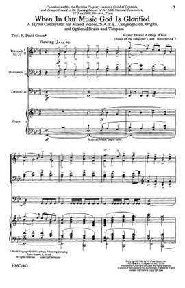 David Ashley White: When in Our Music God Is Glorified