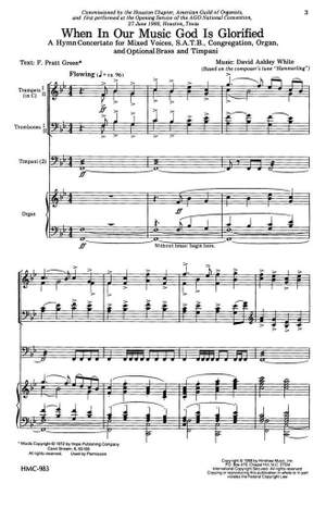 David Ashley White: When in Our Music God Is Glorified