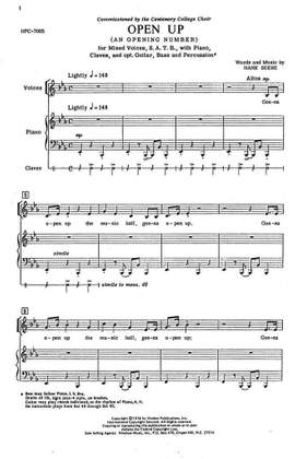 Hank Beebe: Open Up