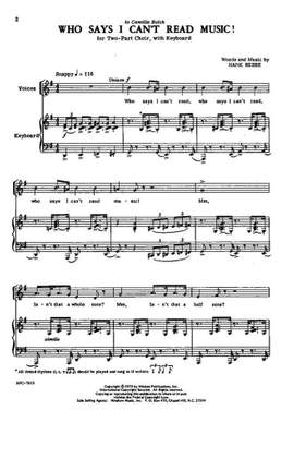 Hank Beebe: Who Says I Can't Read Music!