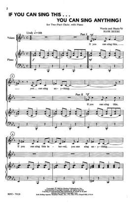 Hank Beebe: If You Can Sing This...you Can Sing Anything