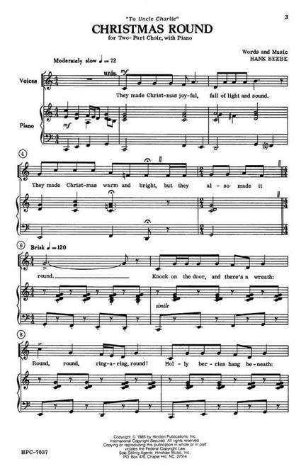Hank Beebe: Christmas Round