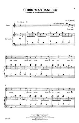 Hank Beebe: Christmas Candles