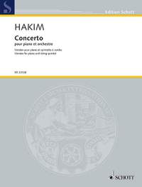 Hakim, N: Concerto pour piano