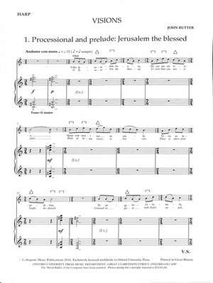 Rutter, John: Visions