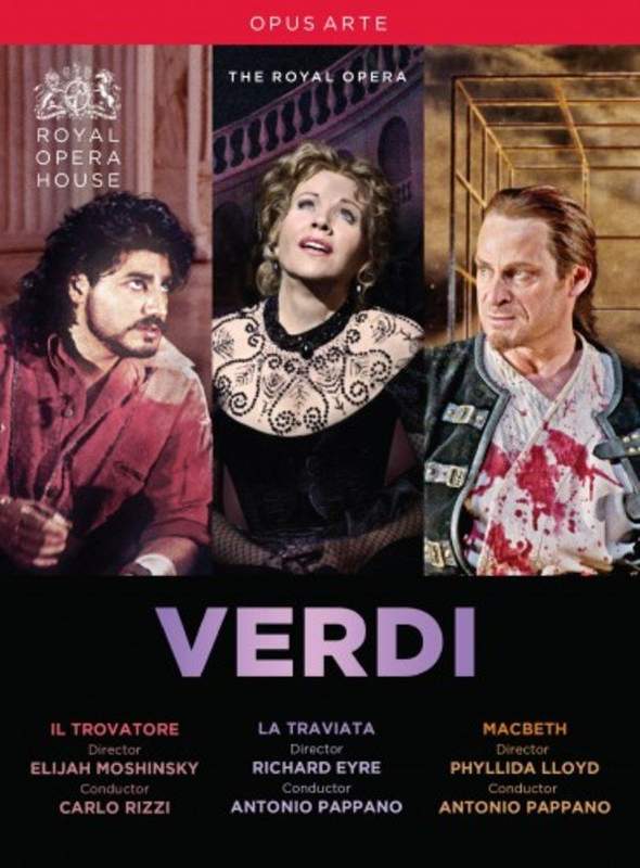 Verdi: The Shakespeare Operas - Opus Arte: OA1200BD - 4 DVD Videos