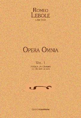 Lebole, R: Opera Omnia Vol. 1