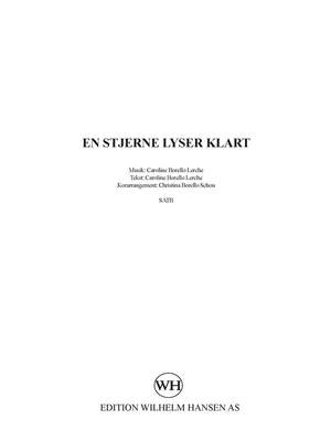 Caroline Borello Lerche: En Stjerne Lyser Klart