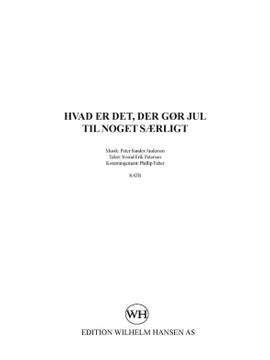 Peter Sander Andersen_Svend Erik Petersen: Hvad Er Det Der Gør Jul Til Noget Særligt