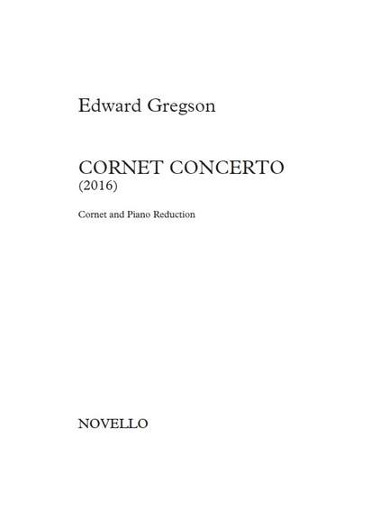 Edward Gregson: Cornet Concerto