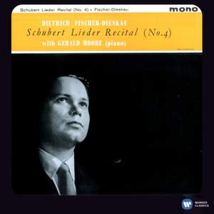 Schubert Lieder Recital, Vol. 4 Product Image