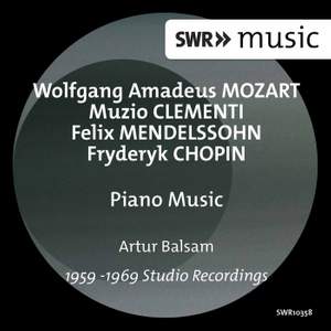 Mozart, Clementi, Mendelssohn & Chopin: Piano Music