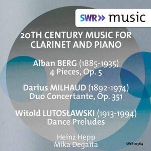 20th Century Music for Clarinet & Piano