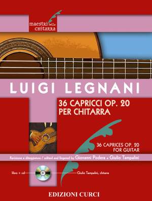 Luigi Legnani: 36 Capricci op. 20 per chitarra