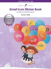 Joy J. Song: Smart Icon Sticker Book