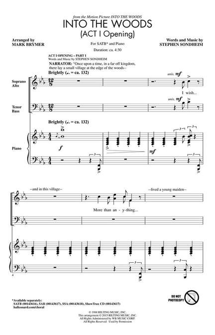 Stephen Sondheim: Into the Woods