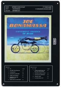 Joe Bonamassa Tin Sign - Different Shades of Blue