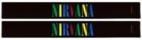 Nirvana Slap Band 2-Pack - Multi Color Logo
