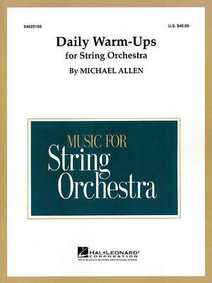 Daily Warm-Ups for String Orchestra