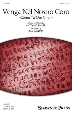 Antonio Salieri: Venga Nel Nostro Coro