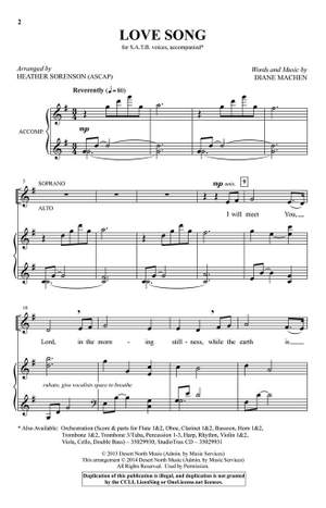 Diane Machen: Love Song