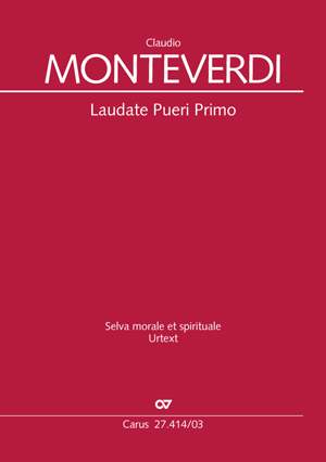 Claudio Monteverdi: Laudate pueri Primo SV270
