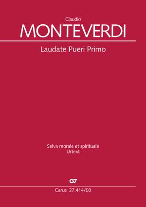Claudio Monteverdi: Laudate pueri Primo SV270