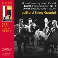 Juilliard String Quartet play Mozart, Dvorak & Bartók
